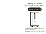 Предварительный просмотр 1 страницы Aquavolta Cavallo H300 Operating Manual