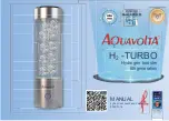 Aquavolta H2-TURBO Manual предпросмотр