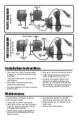 Предварительный просмотр 3 страницы Aqueon ACP 500 Instructions