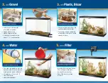 Предварительный просмотр 2 страницы Aqueon LED Widescreen Aquarium Kit Setup Manual