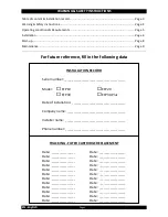 Preview for 2 page of Aquion EFP10 Installation & Operating Instructions Manual