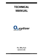 Aquion Oxydizer Technical Manual предпросмотр