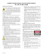 Preview for 12 page of AR 0053007 Operating And Service Manual