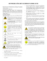 Предварительный просмотр 7 страницы AR 10008384 Operating And Service Manual