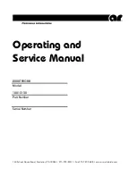 AR 10013130 Operating And Service Manual preview