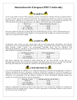 Предварительный просмотр 5 страницы AR 10051217 Operating And Service Manual