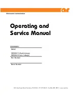 AR 10052412 Operating And Service Manual preview