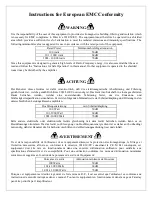 Предварительный просмотр 5 страницы AR 2000W1000D Operating And Service Manual