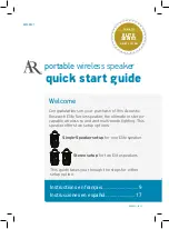 Preview for 1 page of AR AWSEE21 Quick Start Manual