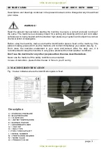 Предварительный просмотр 3 страницы AR BLUE CLEAN 8840 Use And Maintenance Handbook