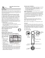 Предварительный просмотр 1 страницы AR PB26H Manual