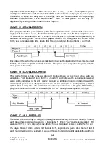 Preview for 14 page of Arachnid CricketPro 450 Instructions And Rules