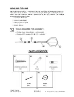 Предварительный просмотр 4 страницы Arachnid CricketPro 650 Instructions And Rules