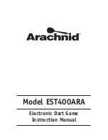 Arachnid EST400ARA Instruction Manual preview