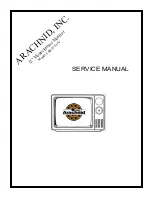 Arachnid SB31-8U Service Manual предпросмотр