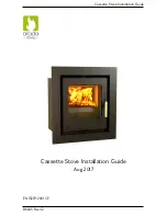 Arada Cassette Stove Installation Manual preview