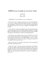 Preview for 2 page of Arada DEFRA Installation And User Manual