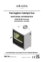 Arada Farringdon Catalyst Eco Manual предпросмотр