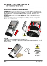 Предварительный просмотр 4 страницы Arada Hoxton Fittings Manual