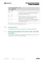 Предварительный просмотр 39 страницы Aradex VECTOPOWER VP5000-DC Installation Manual