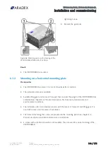 Предварительный просмотр 100 страницы Aradex VECTOPOWER VP5000-DC Installation Manual