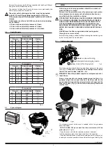 Предварительный просмотр 9 страницы ARAG 5033301 Installation, Use And Maintenance Manual