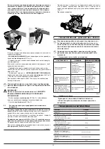 Предварительный просмотр 28 страницы ARAG 5033301 Installation, Use And Maintenance Manual