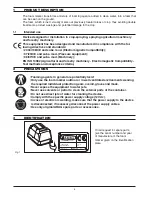 Предварительный просмотр 4 страницы ARAG 520005 Installation, Use And Maintenance Manual