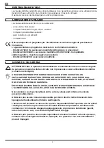 Preview for 4 page of ARAG 8537 Series Installation, Use And Maintenance Manual