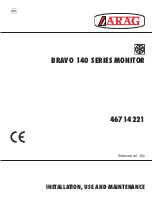 ARAG BRAVO 140 SERIES Installation, Use And Maintenance Manual preview