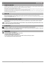 Preview for 5 page of ARAG Bravo 180S Series Installation, Use And Maintenance Handbook