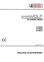 ARAG DigiWOLF 4627 Series Installation, Use And Maintenance Manual предпросмотр