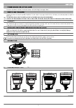 Предварительный просмотр 9 страницы ARAG NIAGARA 20 lt Installation, Use And Maintenance Manual