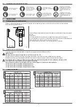 Предварительный просмотр 14 страницы ARAG NIAGARA 20 lt Installation, Use And Maintenance Manual