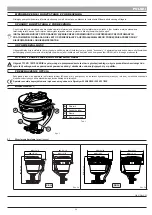 Предварительный просмотр 29 страницы ARAG NIAGARA 20 lt Installation, Use And Maintenance Manual