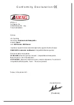 Preview for 15 page of ARAG Orion 2 46211A Series Installation, Use And Maintenance Manual