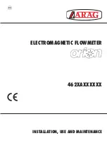 ARAG orion 4621AA00000 Installation, Use And Maintenance Manual preview