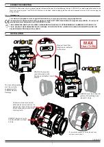 Preview for 3 page of ARAG orionX Installation, Use And Maintenance Manual