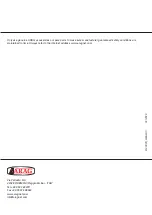 Preview for 16 page of ARAG orionX Installation, Use And Maintenance Manual