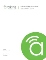 Araknis Networks 310 Series User Interface Manual предпросмотр