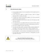 Preview for 8 page of Aralab FITOCLIMA 2500 HP User Manual