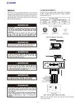 Предварительный просмотр 8 страницы ARAMA DCIPT12 Installation Instructions & Owner'S Manual