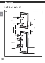 Preview for 56 page of ARANA BFC 135 Installation And Operating Instructions Manual