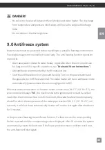 Предварительный просмотр 63 страницы ARANA FOGATTI FS06B1 Installation And Operating Instructions Manual