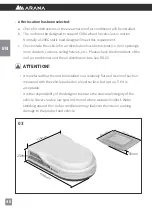 Предварительный просмотр 40 страницы ARANA KAC 25 Installation And Operating Instructions Manual