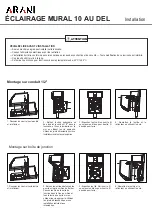 Предварительный просмотр 2 страницы ARANI LED WALL PACK 10 Installation Manual