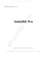 Arashi Vision Insta360 Pro Quick Start Manual preview