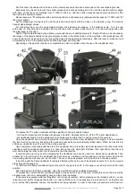 Preview for 5 page of Arax 60 Instructions For Use Manual