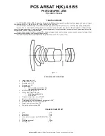 Arax PCS ARSAT H(K) 4.5/55 Operation Manual preview