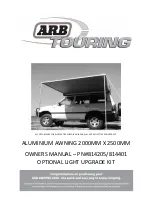 ARB Touring 814205 Manual предпросмотр